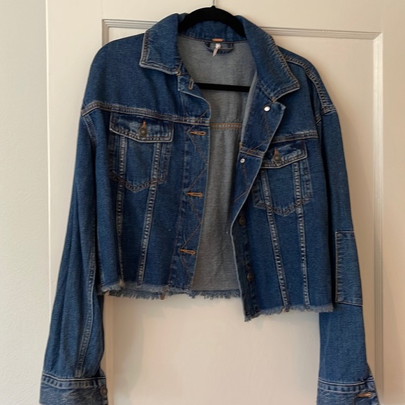 NWT Free People jean jacket - Picture 1 of 4